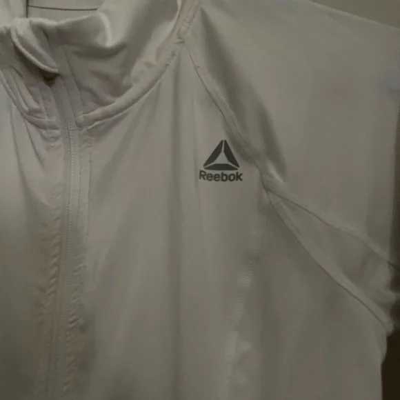 Reebok Light Gray Athletic Jacket - Picture 2 of 4